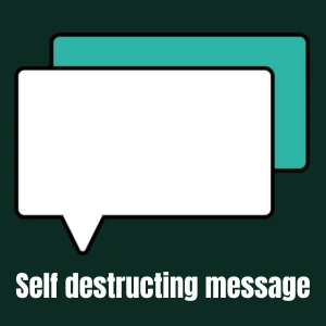 Self-Destructing Messages